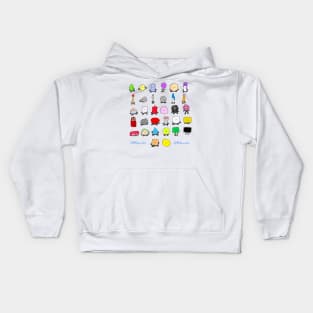 Bfdi All Contestants Pack Part 2 Kids Hoodie